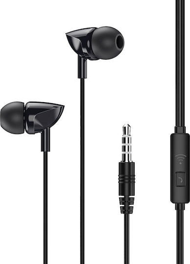 Remax RW-106 In-ear Handsfree with 3.5mm Connector Black