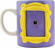 Paladone Friends-Frame Ceramic Cup Purple 350ml