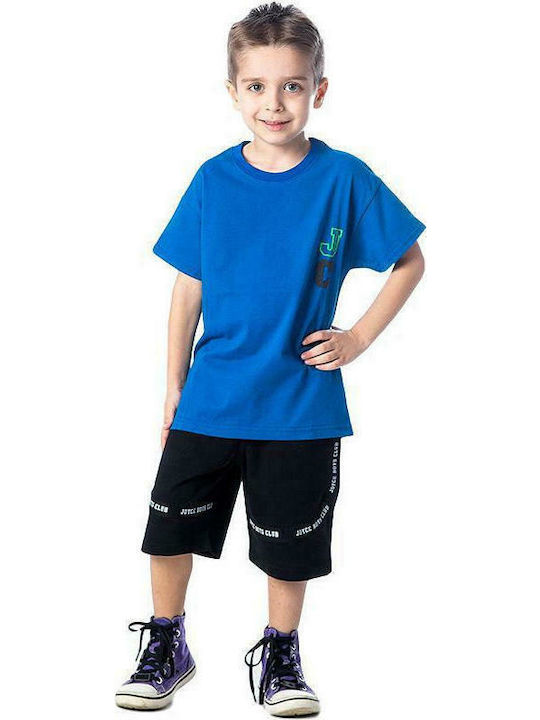 Joyce Kids Set with Shorts Summer 2pcs Blue