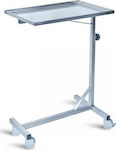 +DM Medical Wheeled Surgery Table with Adjustable Height W50xD70xH120cm Mayo D-46