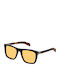 David Beckham Men's Sunglasses with Brown Tartaruga Plastic Frame and Orange Lens DB 7000/S WR7/W7