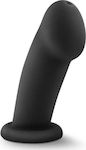 Temptasia Elvira Dildo mit Saugnapf Schwarz 15cm