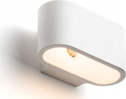 Rendl Light Studio Gan Lamp Wall White 17.8x8.8x8.8cm Rendl Light Studio Gan Lamp Wall White 17.8x8.8x8.8cm