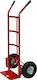 Transport Trolley with Foam Wheels for Loads Weighing up to 200 kg in Red