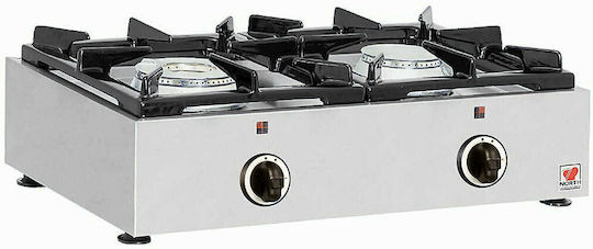 North GAS (Erdgas) Doppel 13kW 62.5x36.5x16cm