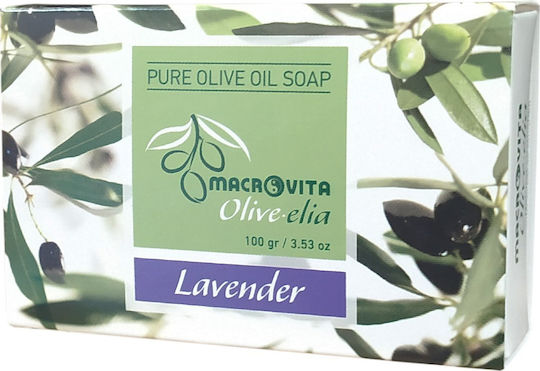 Macrovita Pure Olive Oil Soap With Lavender 100gr