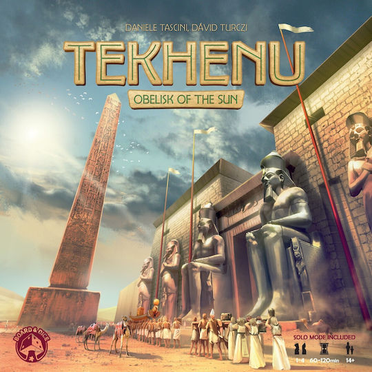 Board Game Tekhenu: Obelisk of the Sun for 1-4 Players 14+ Years Old (EN) Board & Dice
