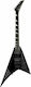 Jackson Usa Randy Rhoads RR1 Set Electric Guitar Flying V with HH Pickup Configuration Black with Case
