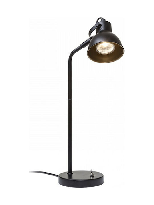 Rendl Light Studio Rosita Table LED Office Lamp with Foldable Arm in Black Color