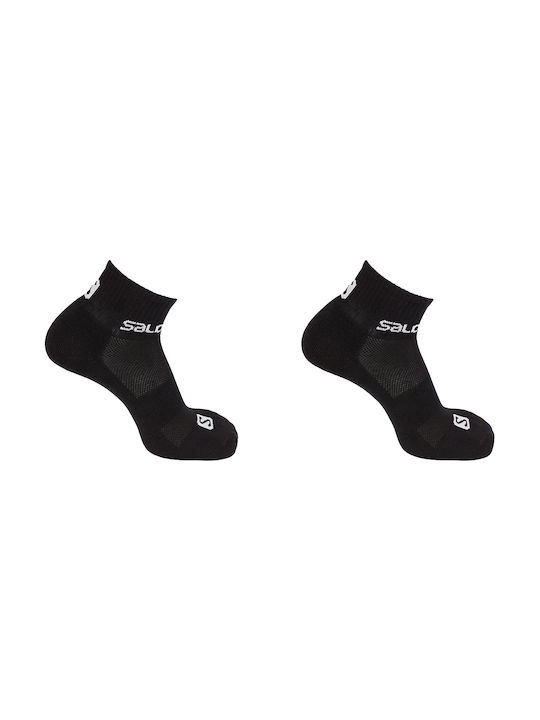 Salomon Evasion Αθλητικές Κάλτσες Μαύρες 2 Ζεύγη
