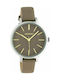 Oozoo Junior Watch with Brown Leather Strap