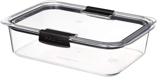 Sistema Brilliance Plastic Black 2L Lunch Box