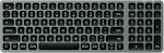 Satechi Compact Backlit Kabellos Bluetooth Nur Tastatur Englisch US Gray