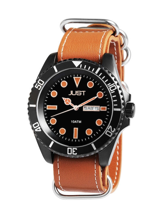 Just Watch Ceas cu Mecanism de Baterie cu Curea din Piele Just Watch Ceas cu Mecanism de Baterie cu Curea din Piele