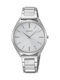 Seiko Дамски Часовник с Сребрист Метална Гривна