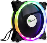 Inter-Tech Argus RS-041 RGB 120mm 4-Pin PWM Case Fan