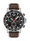 Tissot Supersport Watch Chronograph Battery with Brown Leather Strap