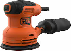 Black & Decker Έκκεντρο Τριβείο 125mm Ρεύματος 230W με Σύστημα Αναρρόφησης