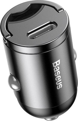 Baseus Car Charger Gray Tiny Star Mini PPS Total Intensity 5A Fast Charging with a Port Type-C