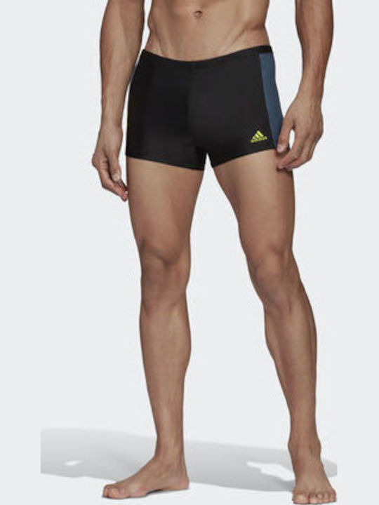adidas Fitness Three-Second Ανδρικό Μαγιό Σορτς Μαύρο