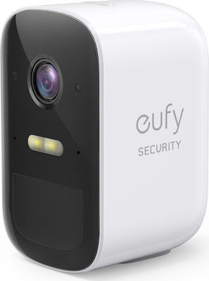 Eufy eufyCam 2C Add-On Camera IP Κάμερα Παρακολούθησης Wi-Fi 1080p Full HD Αδιάβροχη Μπαταρίας με Αμφίδρομη Επικοινωνία T81133D3