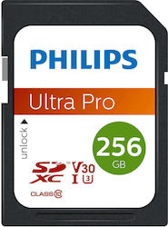 Philips Ultra Pro SDXC 256GB Clasa 10 U3 V30 A1 UHS-I