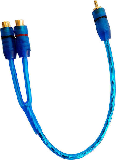 Cable RCA male - RCA female 0.33m 001630