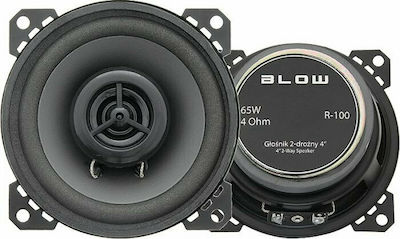 Blow Σετ Ηχεία Αυτοκινήτου R-100 4" με 65W RMS (2 Δρόμων)