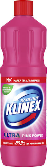 Klinex Ultra Protection Dickflüssige Bleiche mit Duft rosa Strom 1.25lt