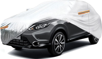 AMiO Aluminium Abdeckungen für Auto 480x185x145cm Wasserdicht Groß für SUV/JEEP