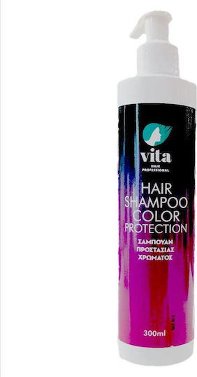 Vita Hair Professional Шампоан за Възстановяване/Подхранване и Запазване на Цвят за Оцветени Коса 300мл