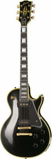 Gibson 1957 Custom Set Electric Guitar Single cut with HH Pickup Configuration Custom Black with Case