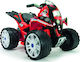 Παιδική Γουρούνα Licensed Quad The Beast Injusa Ηλεκτροκίνητη 12 Volt Κόκκινη για 2+ ετών