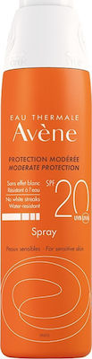 Avene Open & Stop Waterproof Sunscreen Lotion for the Body SPF20 in Spray 200ml