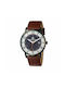 Bigotti Milano Watch Battery with Brown Leather Strap BG0181-5