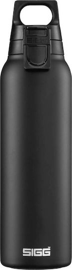 Sigg Thermo Flask Hot & Cold Μπουκάλι Θερμός Ανοξείδωτο BPA Free 500ml Μαύρο
