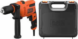 Black & Decker Κρουστικό Δράπανο 500W με Θήκη