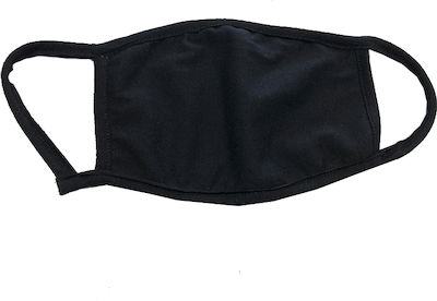 Cloth Face Mask Black 1pcs