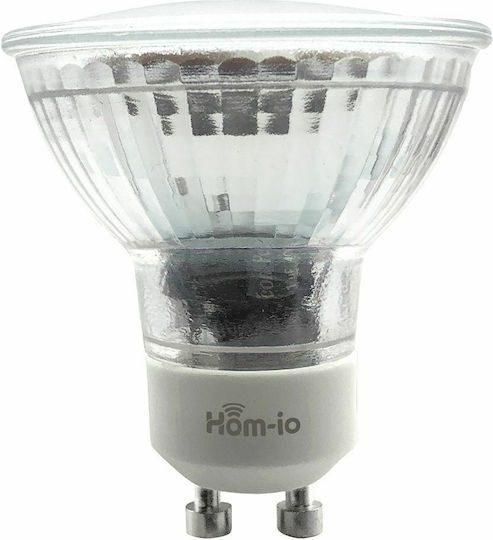 Hom-io Smart LED-Lampe 4.5W für Fassung GU10 Einstellbar Weiß 400lm