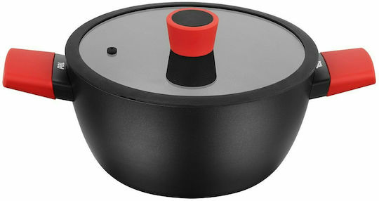 Pal Red Deep Pot made of Aluminum 20cm