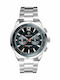 Gant Walworth Men's Watch 44mm Chronograph Battery with Silver Metal Bracelet
