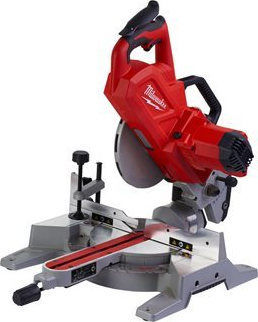 Milwaukee M18 SMS216-0 Φαλτσοπρίονο Μπαταρίας Συρόμενο με Δίσκο Κοπής Διαμέτρου 216mm & Οδηγό Laser (χωρίς Μπαταρία και Φορτιστή)