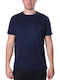 Emerson GD T-shirt Bărbătesc cu Mânecă Scurtă Albastru marin