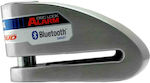 Xena XX15 Bluetooth Κλειδαριά Δισκόφρενου Μοτοσυκλέτας με Συναγερμό & Πείρο 14mm Γκρι Χρώμα