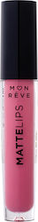 Mon Reve Matte Lips Υγρό Κραγιόν Matte 12 4gr