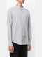 Emporio Armani Men's Shirt Long Sleeve Cotton White