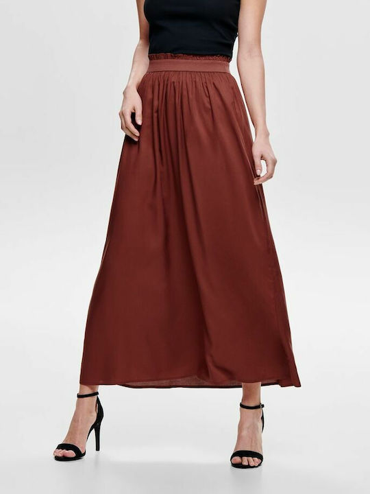 Only Skirt in Brown color