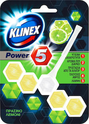 Klinex Power 5 Block Toilet with Scent Green Lemon 2x55gr