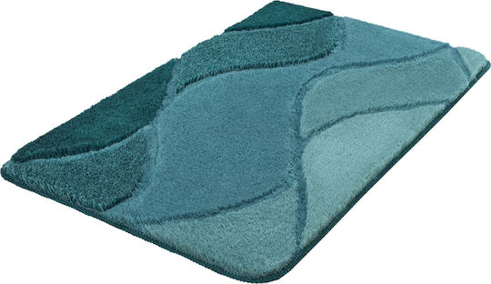 Kleine Wolke Non-Slip Bath Mat Fiona 9128675539 Petrol 55x65cm