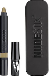 Nudestix Magnetic Luminous Eye Shadow in Stick with Green Color 3gr